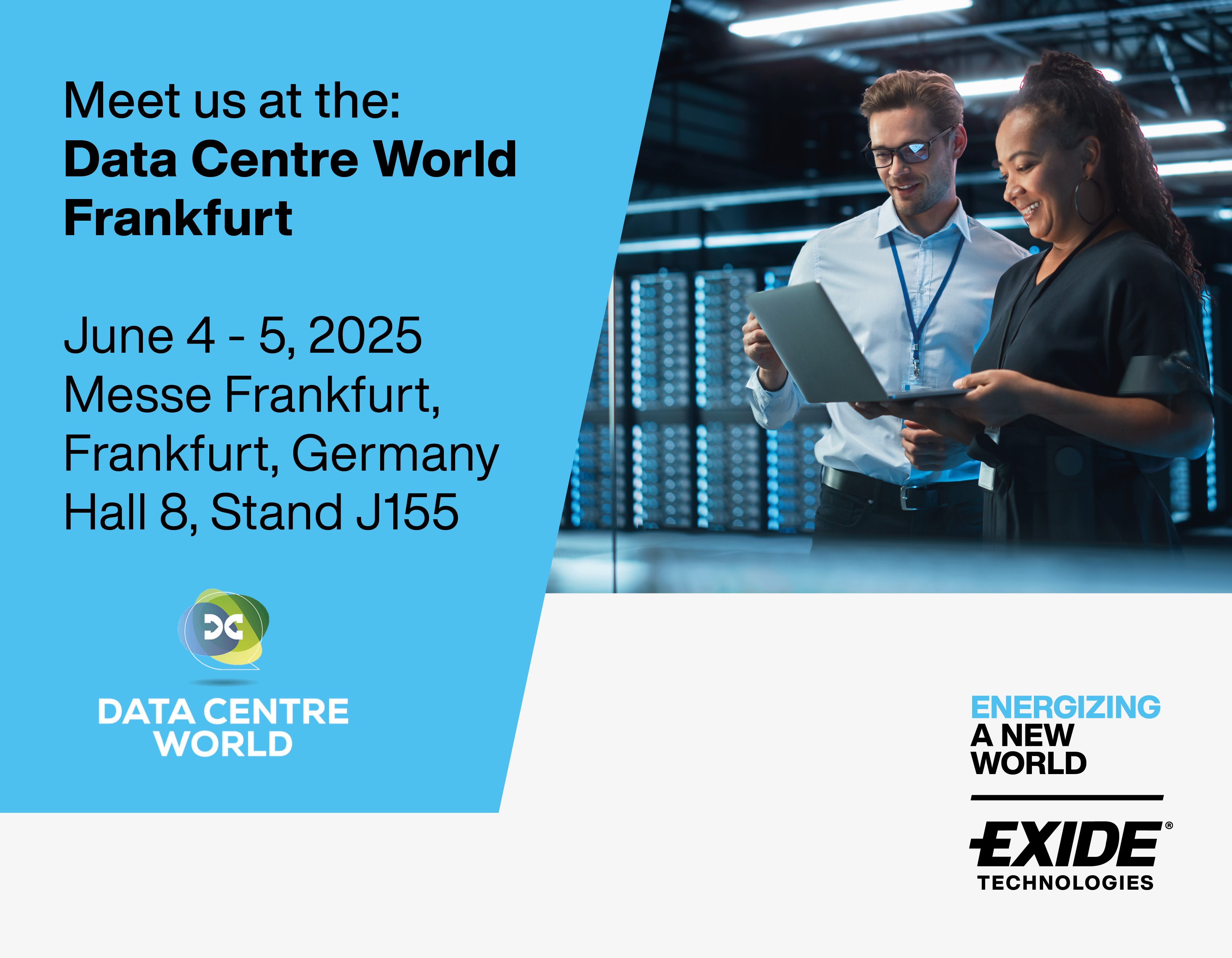 德国阳光将在法兰克福世界数据中心展示最新的数据中心应用储能解决方案